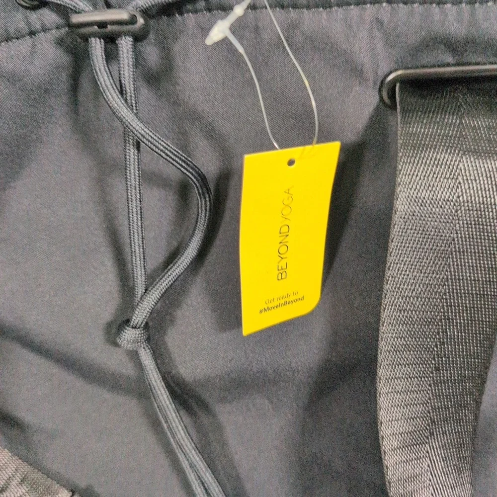 Beyond Yoga Black Convertible Gym Bag Backpack